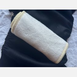 Lulajbaby - Langt boosterindl�g i bambus til moderne stofbleer� 13,5 x 37 cm | 3 lag