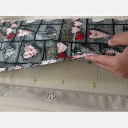 Lulajbaby - Universal bomuldsbetr�k til puslepude med elastik � Flotte babym�nstre