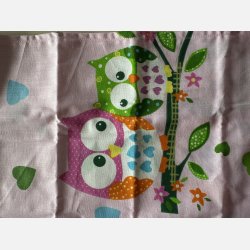 Lulajbaby - Universal bomuldsbetr�k til puslepude med elastik � Flotte babym�nstre