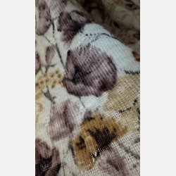 Name it - Pigebukser i  merinould,med blondemanchetter og blomstermotivet, brugte, like NY, 74 cm 