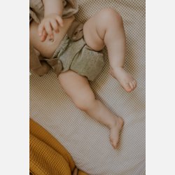 Puppi - Cover til genanvendelige stofbleer i bld merinould Earthsong