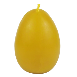 P�ske�g med p�skehare med �g / P�skepynt i Bivoks - H�ndlavet og b�redygtigt lys