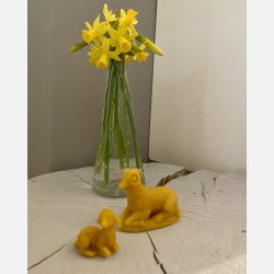 P�skelam / P�skepynt  i Bivoks - H�ndlavet og b�redygtig lys