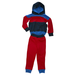 Ty.Bles - Joggingst med htte i merinould, upcyking, 104 cm (4 r)