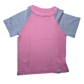 Ty.Bles - Bluse med korte arme/ t-shirt i merinould med, Zero Waste, 98 cm (3 r)