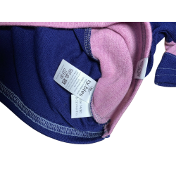 Ty.Bles - Bluse med korte arme/ t-shirt i merinould, Zero Waste, 74/80 cm (6-12 mdr)