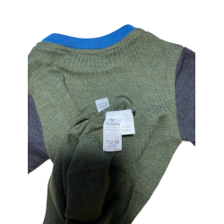 Ty.Bles - Bluse med korte arme/ t-shirt i merinould, Zero Waste, 104 cm (4 r)