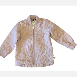 Hummel - Termojakke i pastel lyserd, str. 104, brugt som ny