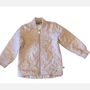 Hummel - Termojakke i pastel lyserd, str. 104, brugt som ny