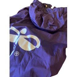 Hummel - Jakke sommerjakke med htte, lilla, str. 110, brugt som ny