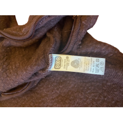 808 - Kredragt i merinould, lilla nuancer, 62 cm