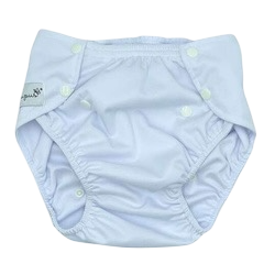 Pupus - Genanvendelige Junior trusser til natlig inkontinens (5-12 r), hvide