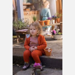 Disana -  Leggings i  kologisk merinould, Natural