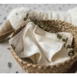 Puppi - Vaskeklude i bambus, ecru/natural farve, 1 stk.