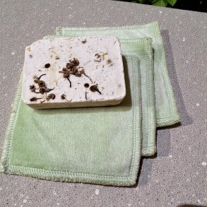 Puppi - Sk�nsomt babyvask - vaskeklud