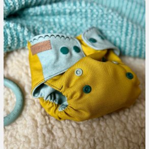 Puppi - Blecover i Merinould, new color ��Citrus Breeze��