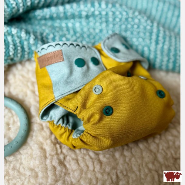 Puppi - Blecover i Merinould, new color ��Citrus Breeze��