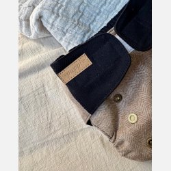 Puppi - Cover i merinould til stofbleer, new color ��Siamese Black��