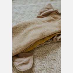 Puppi - Maksimal absorberende og bl�d bambus foldbar indsats, mocca farve