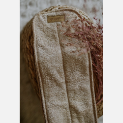 Puppi - Ekstremt absorberende bl�d lang indsats i bambusfrott�, Mocca farve, 62 x 11 cm