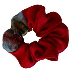 Puppi - Scrunchie i Merinould � 100% Bionedbrydelig H�rsnoer, Stor