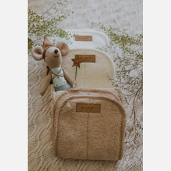 Puppi - Ekstremt absorberende bl�d lang indsats i bambusfrott�, Mocca farve, 62 x 11 cm