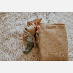 Puppi - Maksimal absorberende og bl�d bambus foldbar indsats, mocca farve