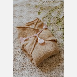 Puppi - Maksimal absorberende og bl�d bambus foldbar indsats, mocca farve