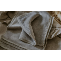 Puppi - Vaskeklude i bld bambus i gr, 15 x 15 cm, 1 stk.