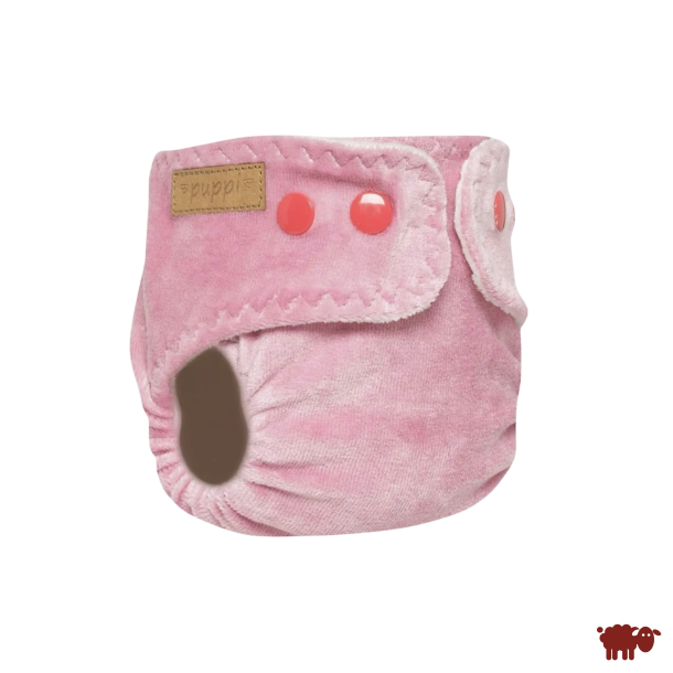 Puppi - Formsyet bambusble med en lomme, Candy