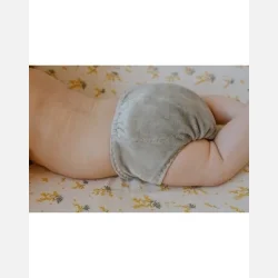 Puppi - Formsyet bambusble med en lomme, Morning Mist