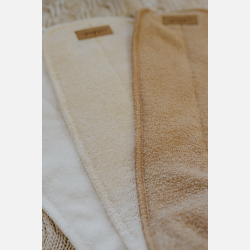 Puppi - Ekstremt absorberende bl�d lang indsats i bambusfrott�, Mocca farve, 62 x 11 cm