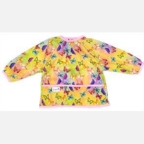 Pupus- Hagesm�k med lange �rmer og lomme, trykknapper, Sommerfugle