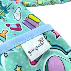 Pupus- Hagesm�k med lange �rmer og lomme, trykknapper, Dj Bobo