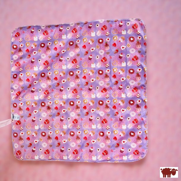 Pupus -Stor, Bl�d Pusleunderlag, Sliksager, 69 x 69 cm