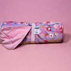 Pupus -Stor, Bl�d Pusleunderlag, Sliksager, 69 x 69 cm