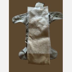 Puppi - Maksimal absorberende og bl�d bambus foldbar indsats, mocca farve