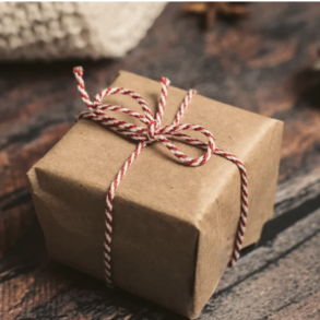 Nature Lovers - Gaveindpakning i pap, lille og mellemstor pakke, m.pynt