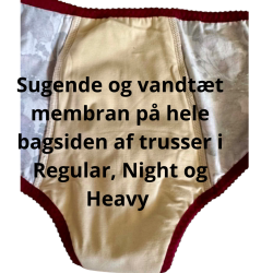 Tymoszku - Premium Menstruationstrusser i bomuld &amp; bambus, FIGI, S� H�ndsyet | �bleblomst