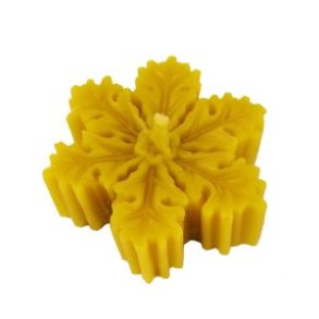 Julepynt i bivoks, lyset snefnug