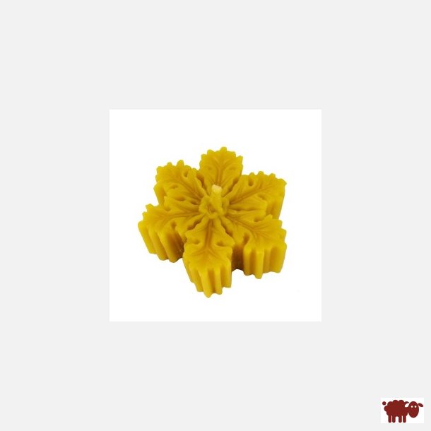 Julepynt i bivoks, lyset snefnug