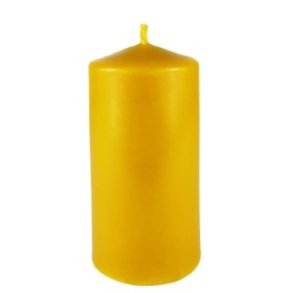 100 % Bivokslys- Hndlavet bloklys, 50 timer