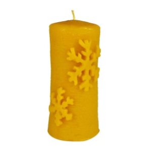 Hndlavet bloklys i bivokslys