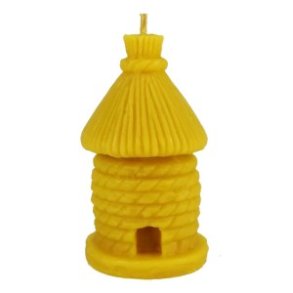 100% Bivokslys- Hndlavet Lys, Bistade i str, 8,5