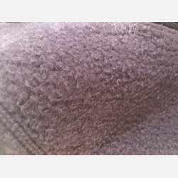 Impala - Varmt trje i bld merinould, med ombuk i hnder, blommer nuancer, 92 cm