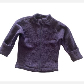 Impala - Varmt trje i bld merinould, med ombuk i hnder, blommer nuancer, 92 cm