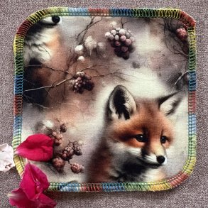 Tymoszku - Genanvendelige Vaskeklude i SOFT Bambus & Bomuld, 15 x 15 cm,  4 stk.