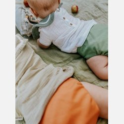 Puppi - Cover til genanvendelige stofbleer i bld merinould Basil