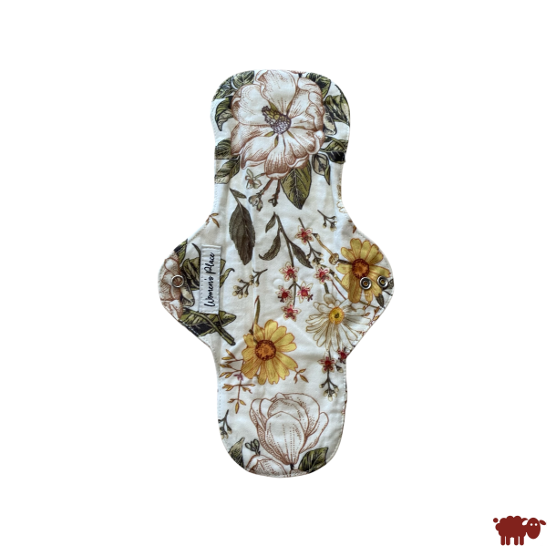 Womens Place - Genanvendelige dagsbind i kologisk bambus og bomuld, Flower, 25 cm