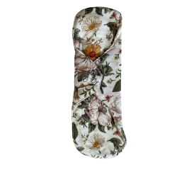 Womens Place - Genanvendelige dagsbind i kologisk bambus og bomuld, Flower, 25 cm